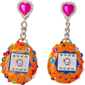 1997 Vintage Tamagotchi Charm Earrings