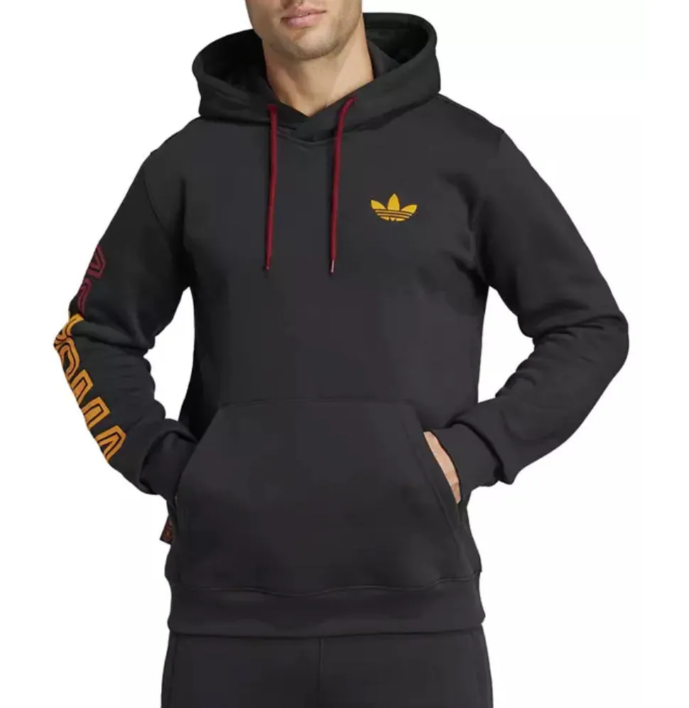 Adidas AS Roma 2024 Black Hoodie