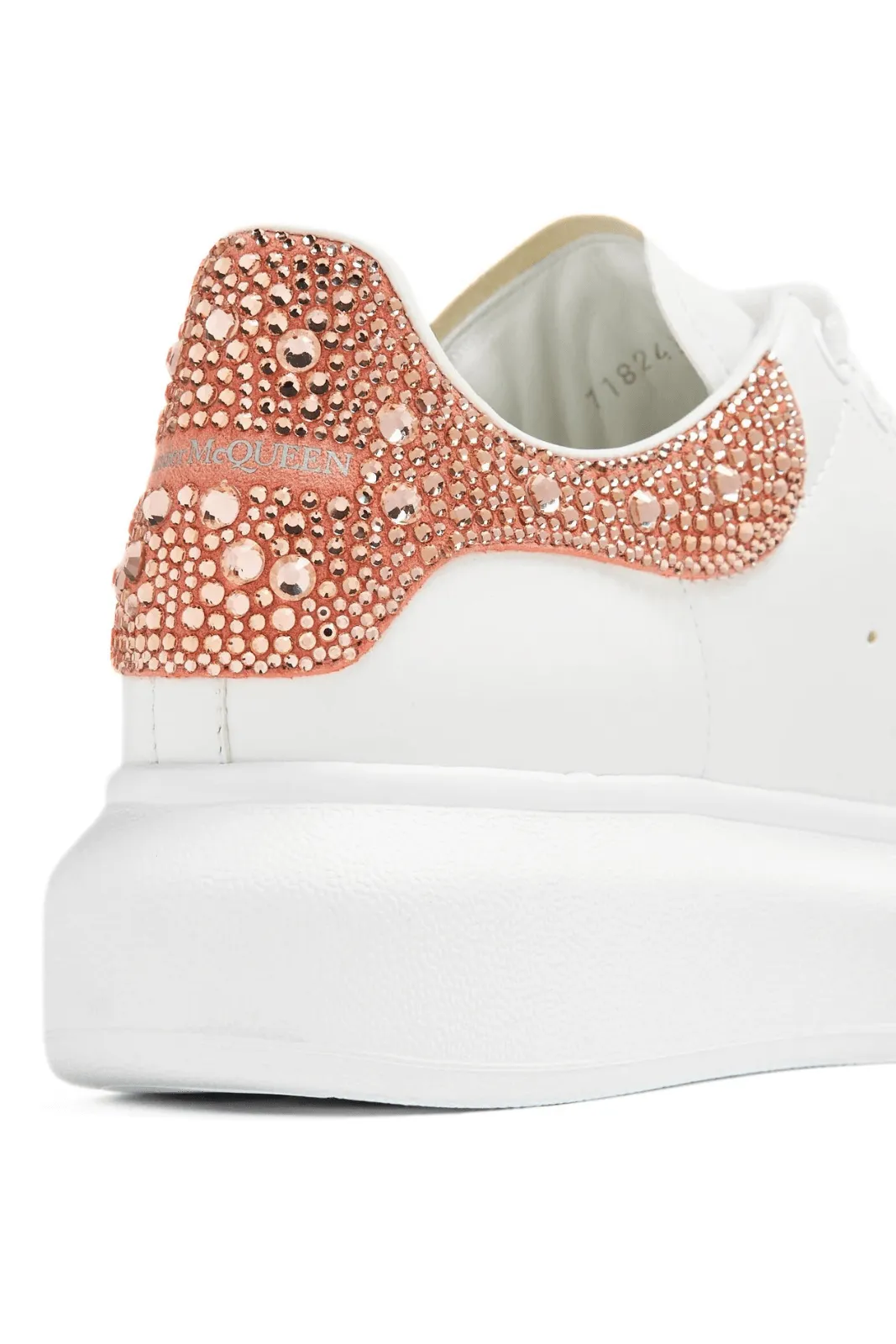 Alexander McQueen Crystal-Embellished Oversized Sneakers