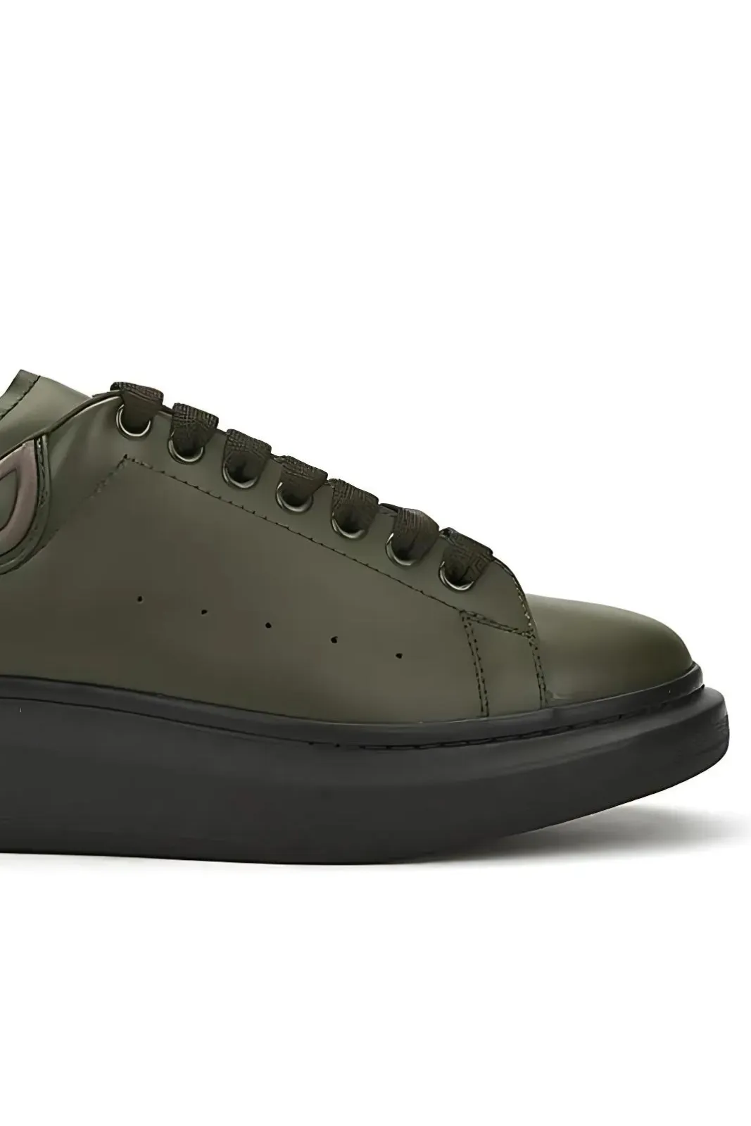 Alexander McQueen Khaki Oversized Sneakers