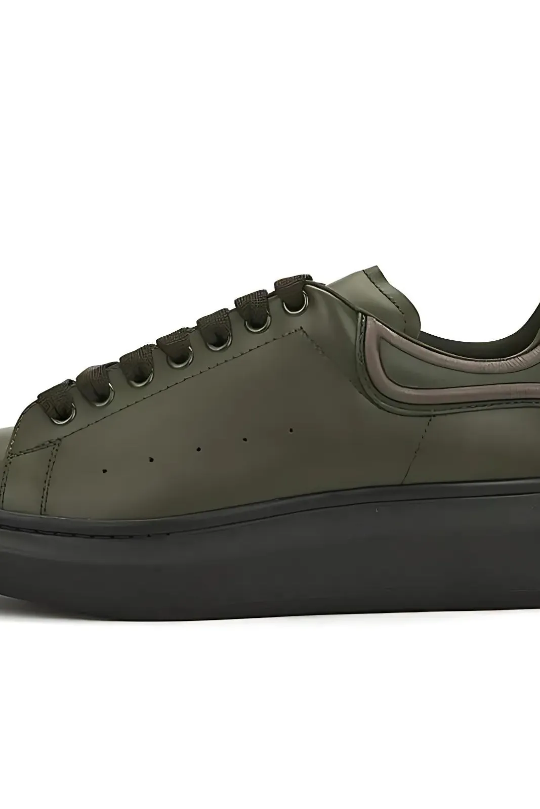 Alexander McQueen Khaki Oversized Sneakers