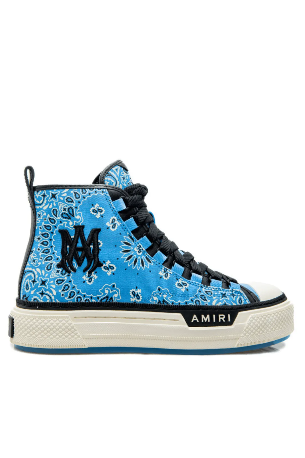 Amiri Court High 'Bandana - Carolina Blue' Sneakers