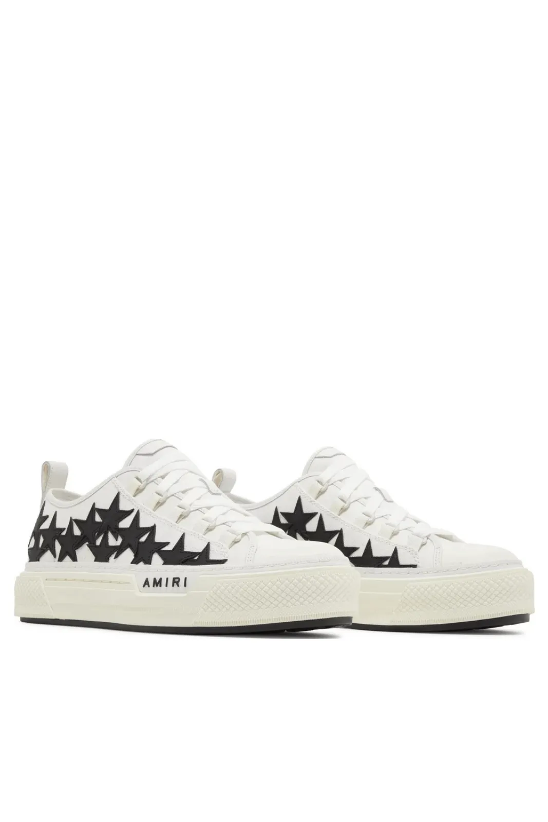 Amiri Stars Court Low 'White Black' Sneakers