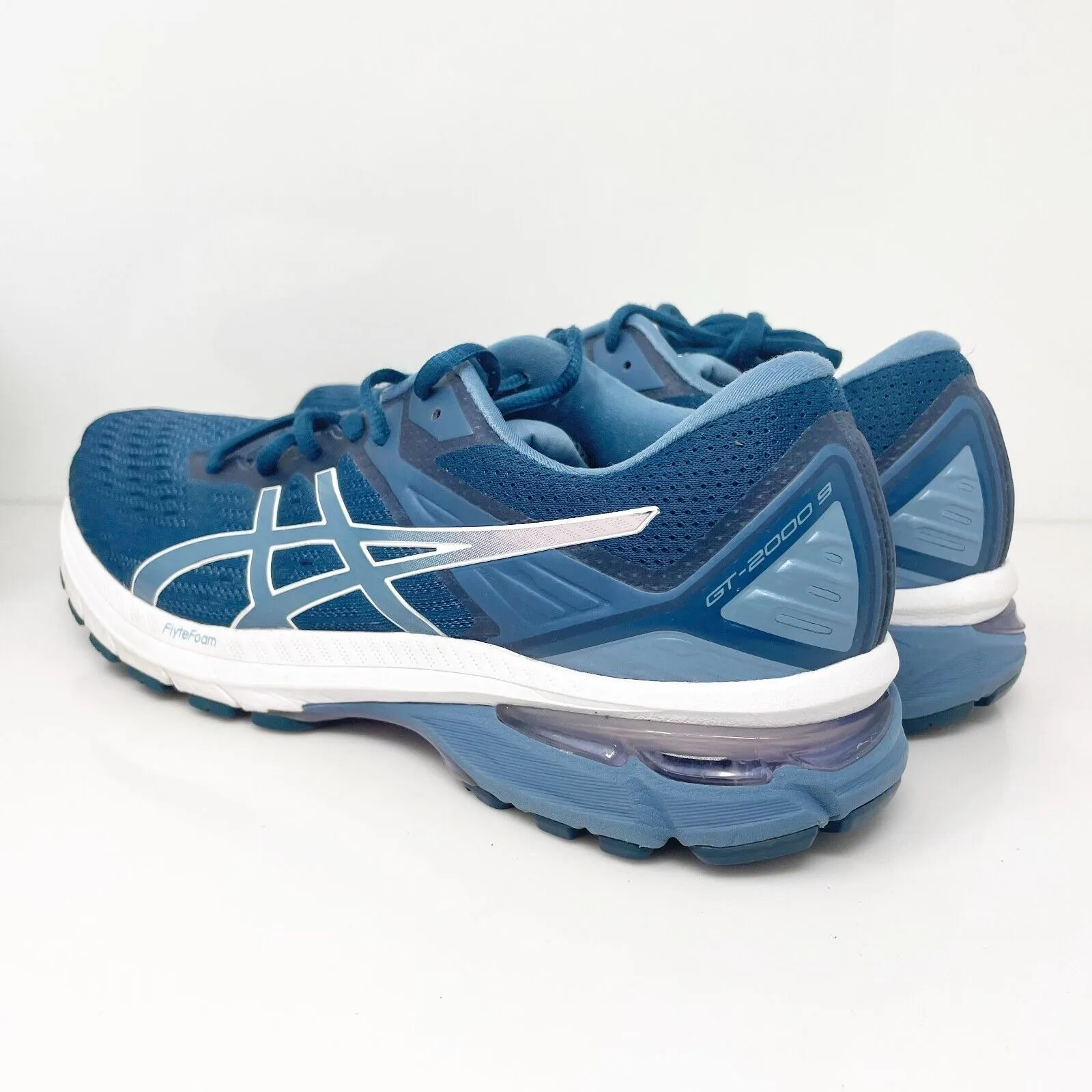 Asics Womens GT 2000 9 1012A863 Blue Running Shoes Sneakers Size 13 N