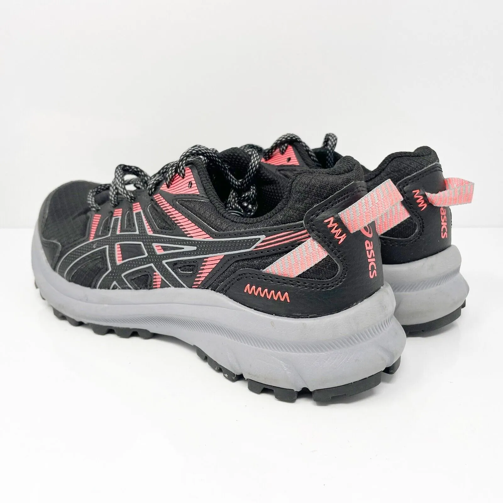 Asics Womens Trail Scout 2 1012B039 Black Running Shoes Sneakers Size 6