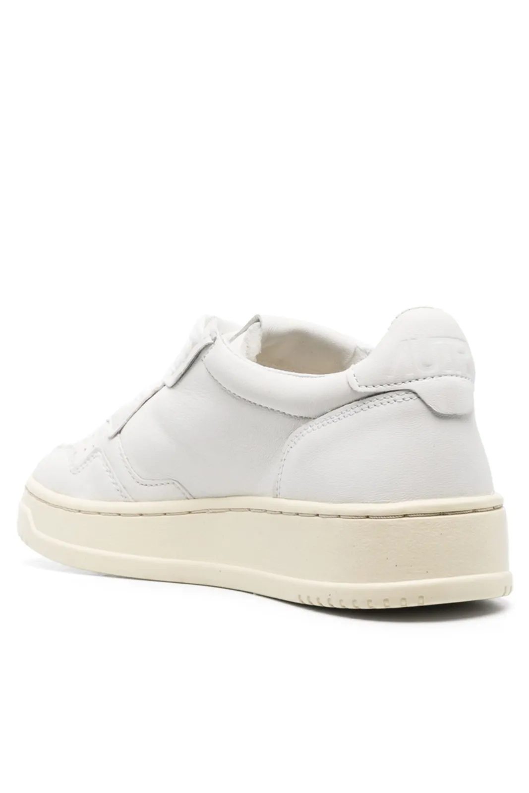 Autry Medalist low-top leather white sneakers