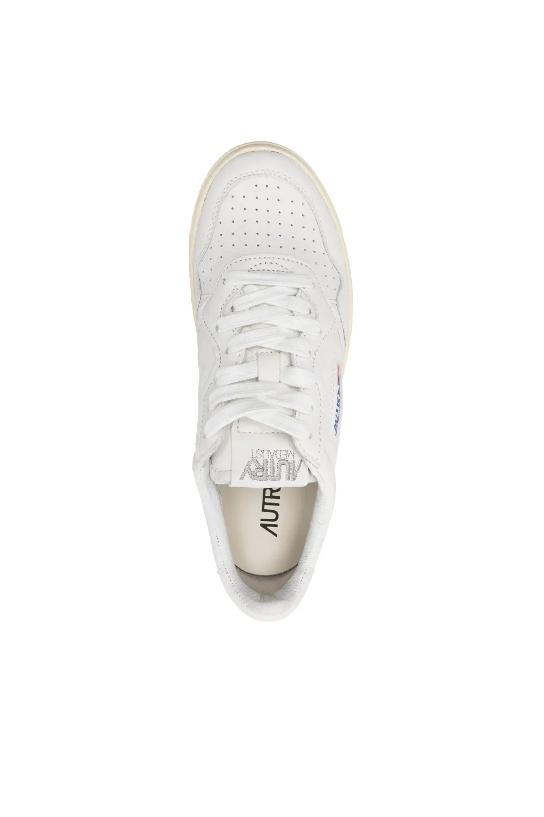 Autry Medalist low-top leather white sneakers