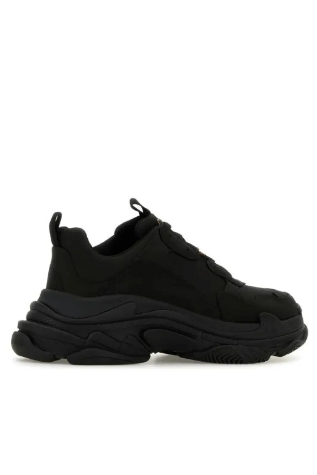 Balenciaga Black Satin Triple S sneakers