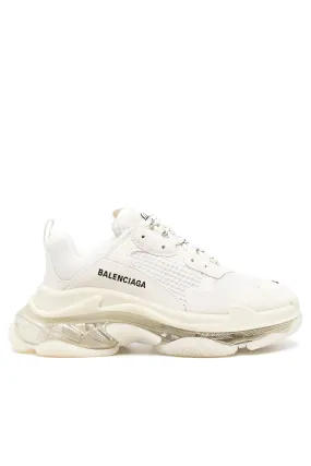 Balenciaga Triple S clear-sole chunky sneakers White