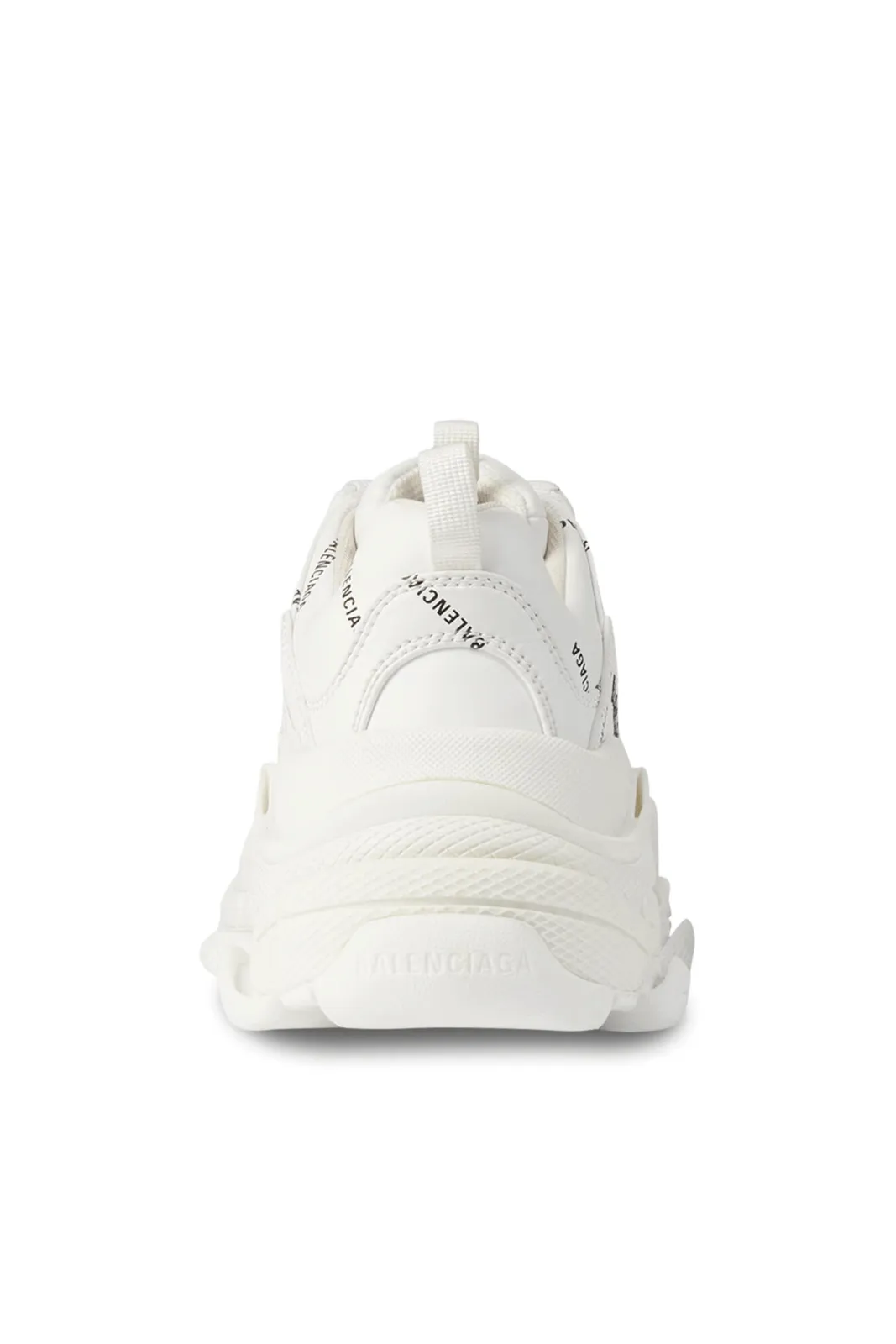 Balenciaga Triple S Sneakers All Over Logo White