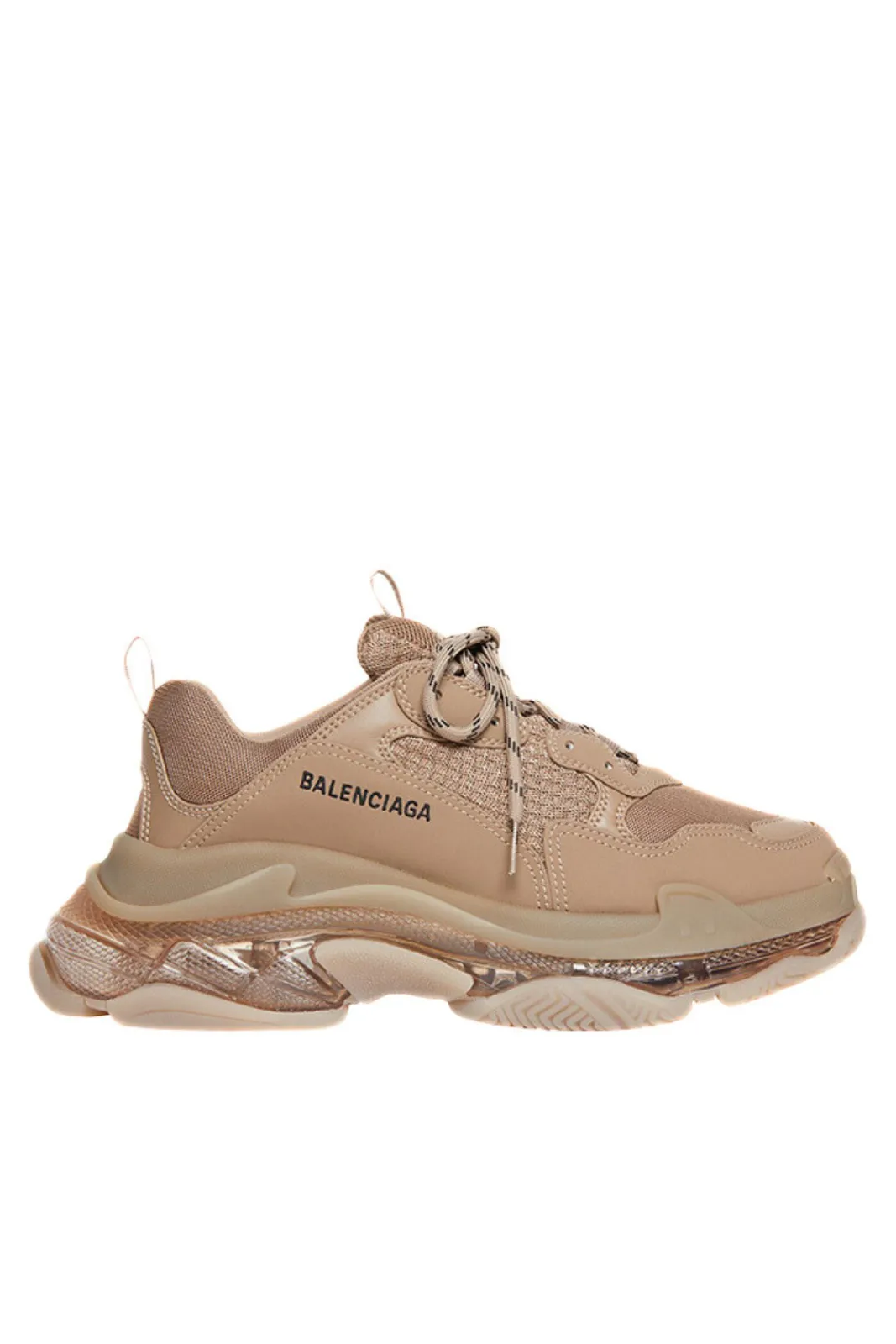 Balenciaga Triple S Sneakers Light Brown Man