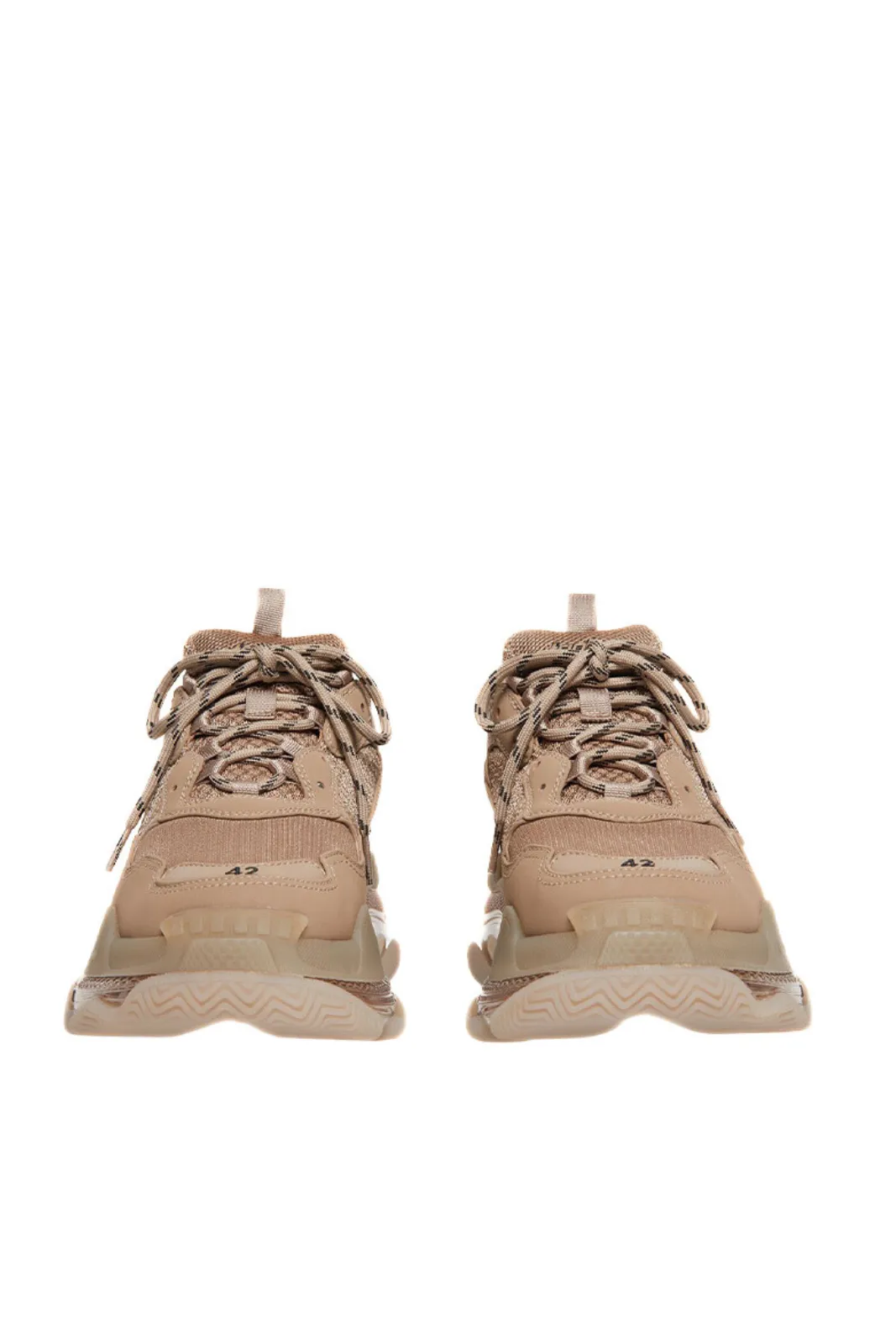 Balenciaga Triple S Sneakers Light Brown Man