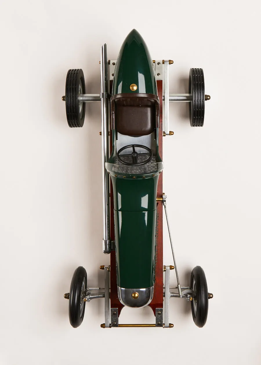 Bantam Wooden Model Car in Forest Green