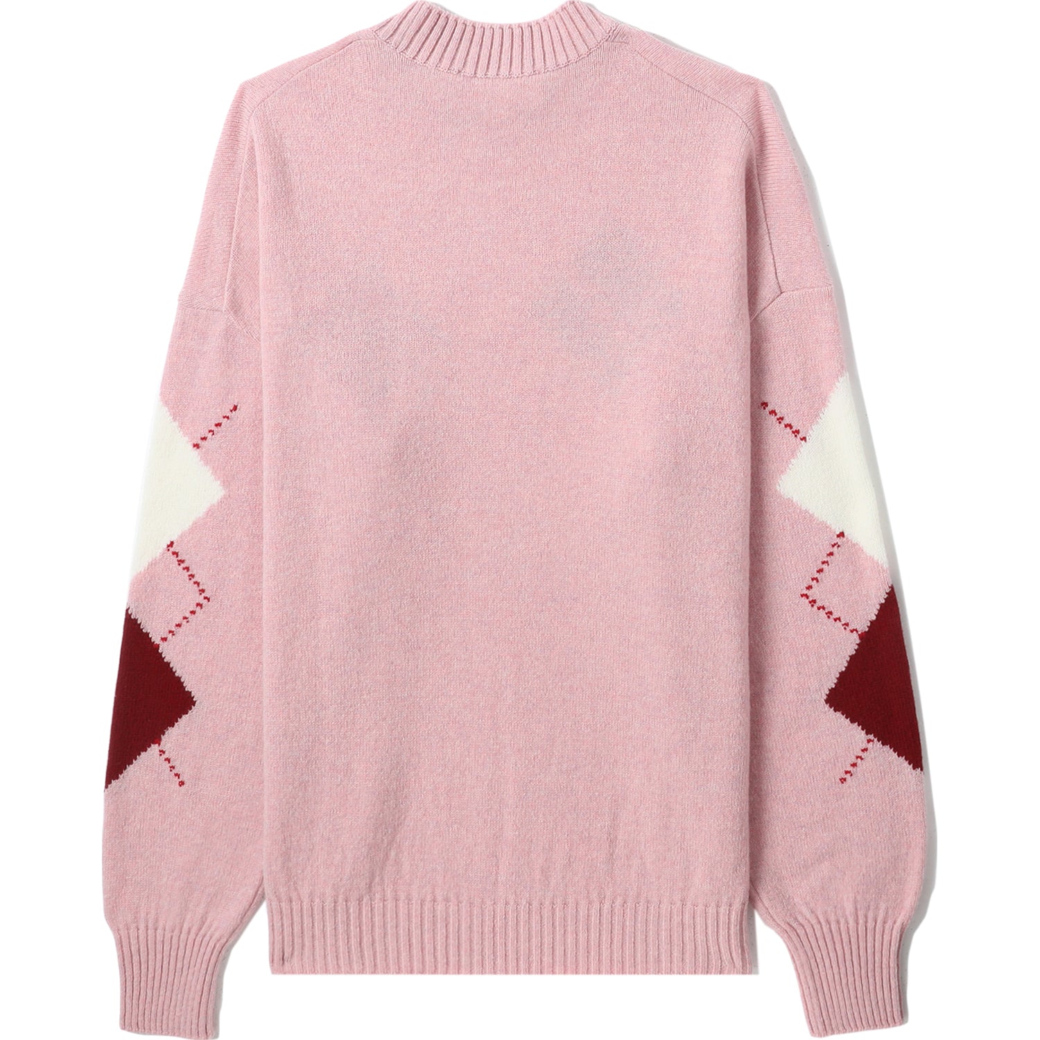 BAPY CHECK SWEATER LADIES