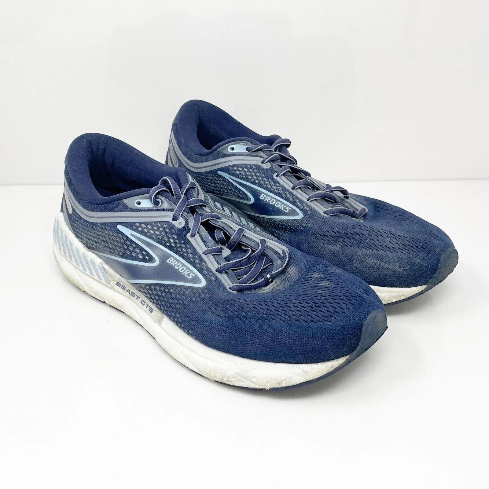 Brooks Mens Beast GTS 23 1104012E495 Blue Running Shoes Sneakers Size 11 2E