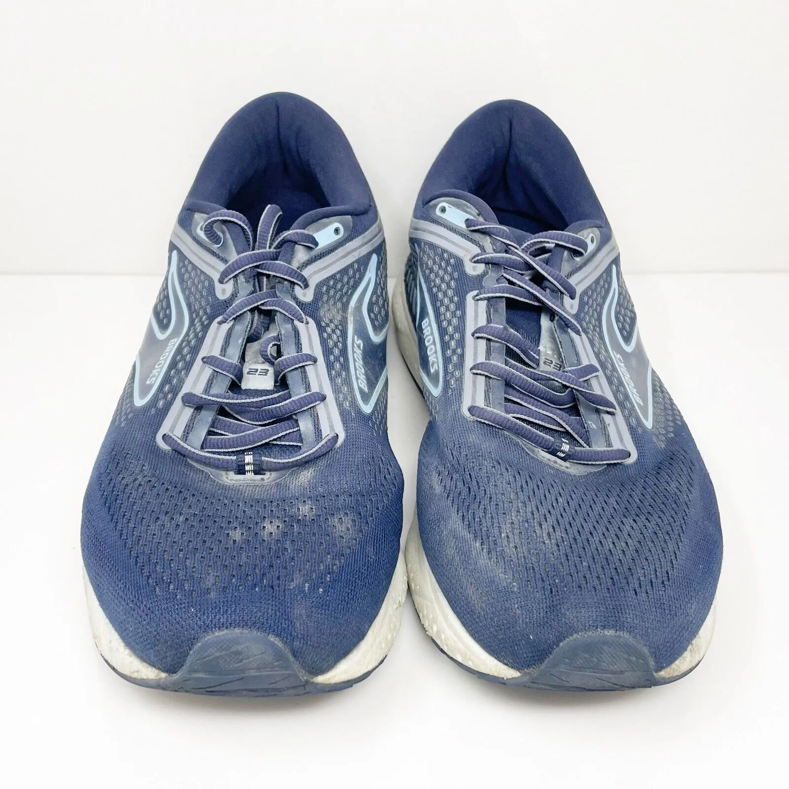 Brooks Mens Beast GTS 23 1104012E495 Blue Running Shoes Sneakers Size 11 2E