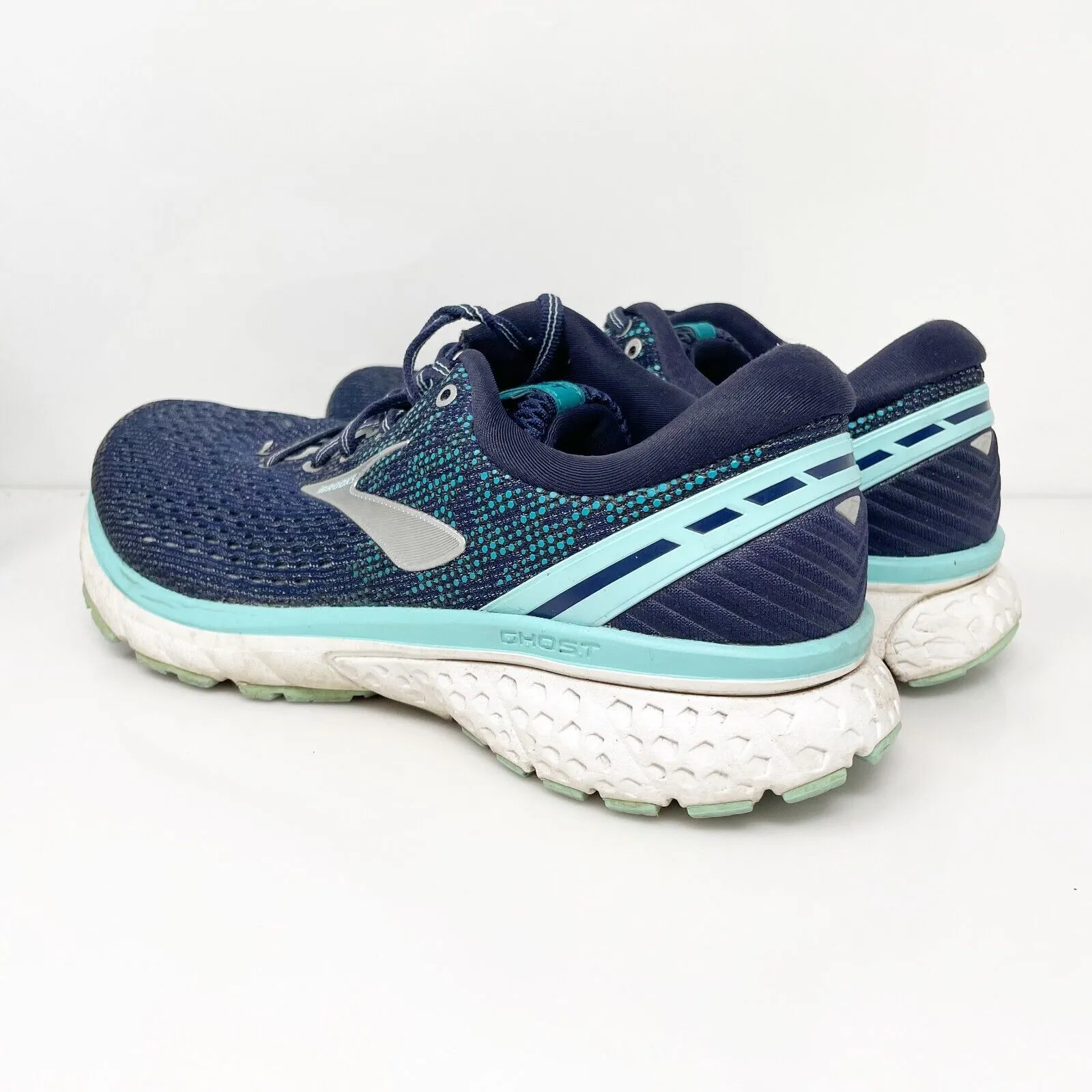 Brooks Womens Ghost 11 1202771D493 Blue Running Shoes Sneakers Size 9 D