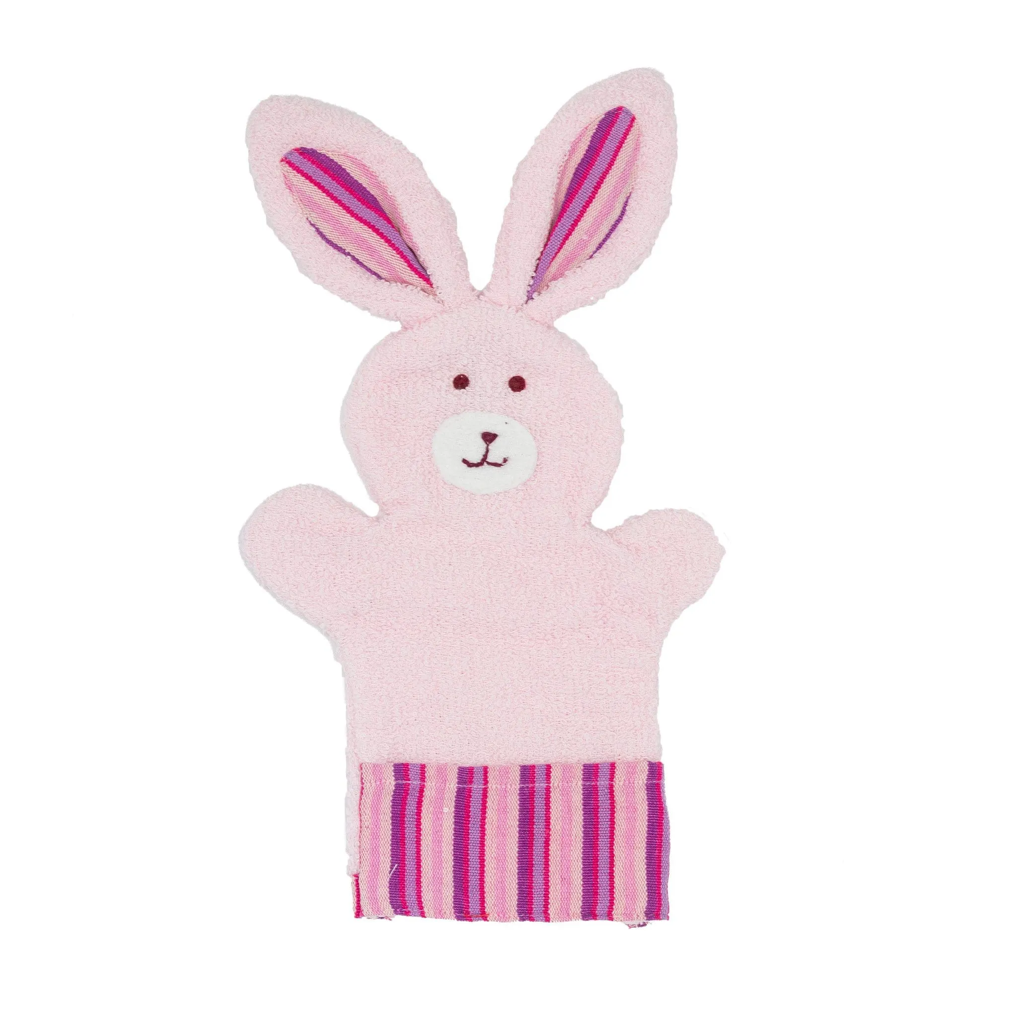 Bunny Puppet Washcloth