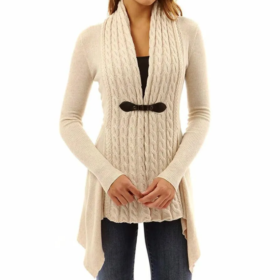 Cardigans Women Sweater Slim Long Sleeve Knitted Outwear Cardigan Casual Autumn Knitwear Sueter Mujer#B12 SM6