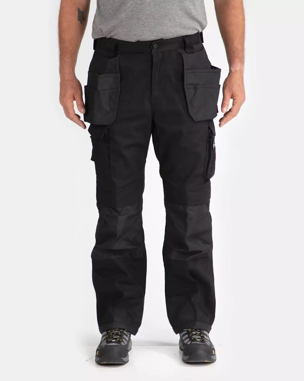 CAT Men's Trademark Work Pants in Black