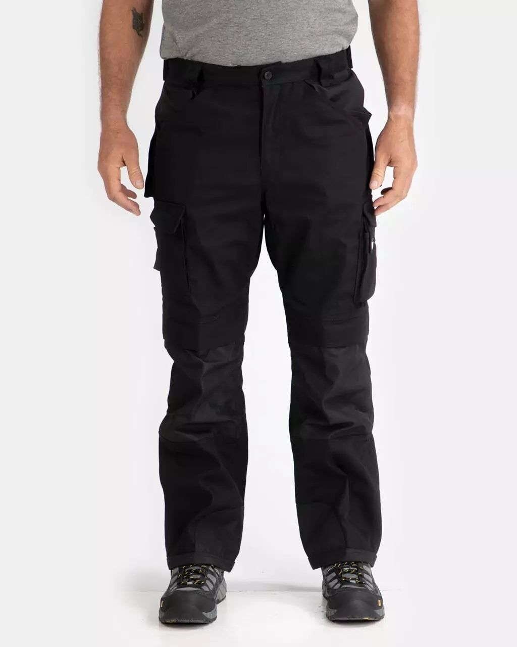 CAT Men's Trademark Work Pants in Black