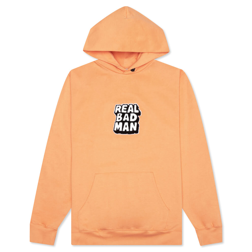 Chenile Hoodie - Orange Bang