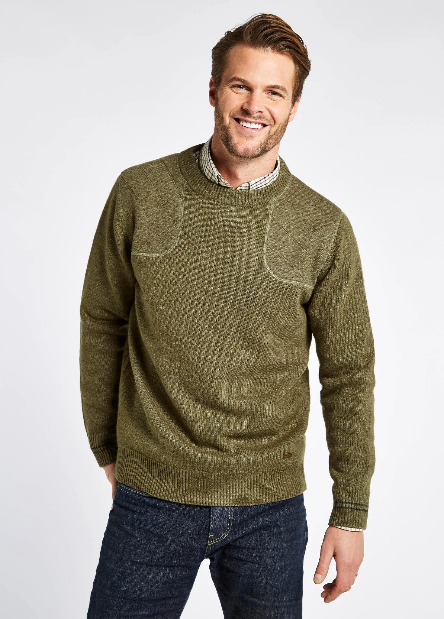 Clarinbridge Crew Neck Sweater - Dusky Green