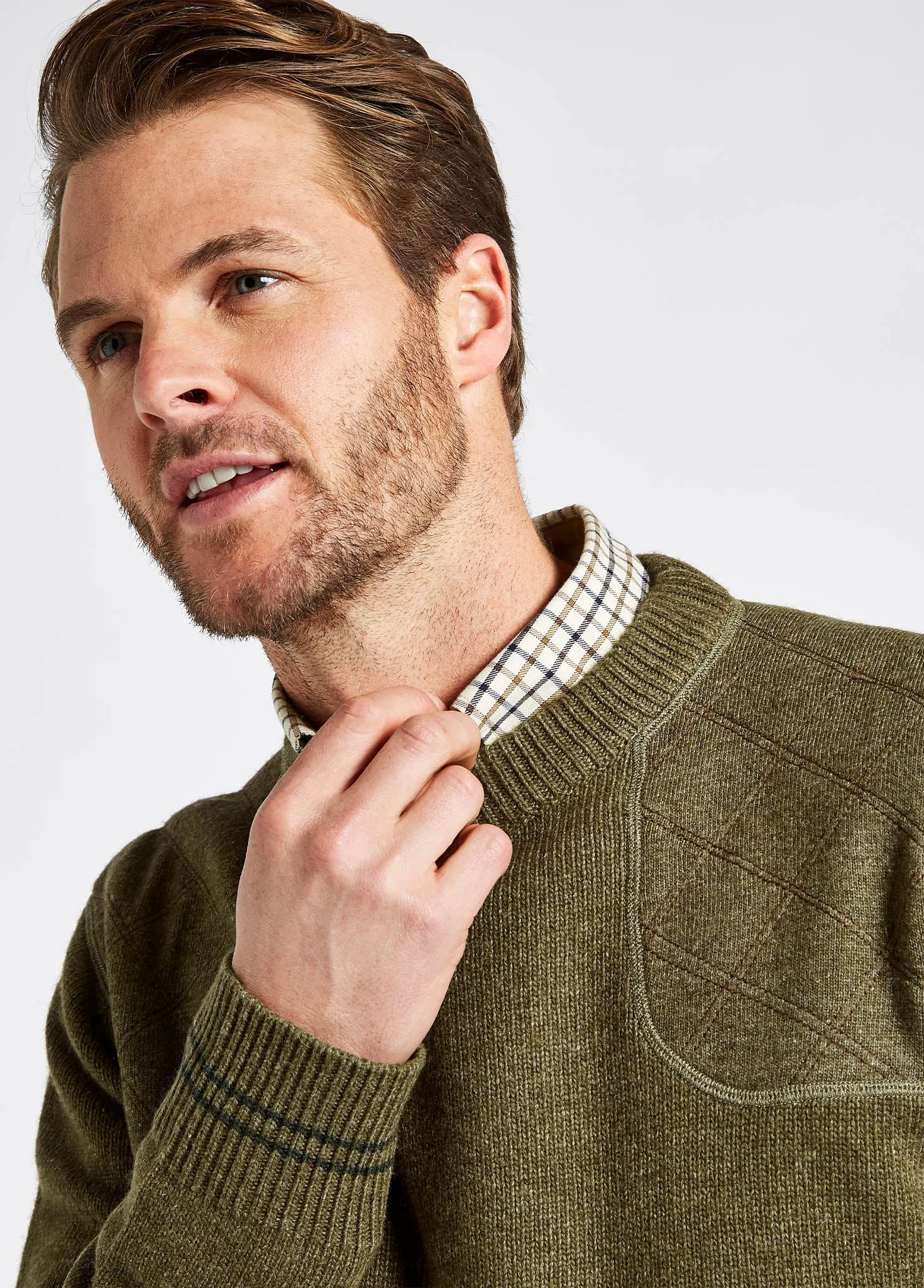 Clarinbridge Crew Neck Sweater - Dusky Green