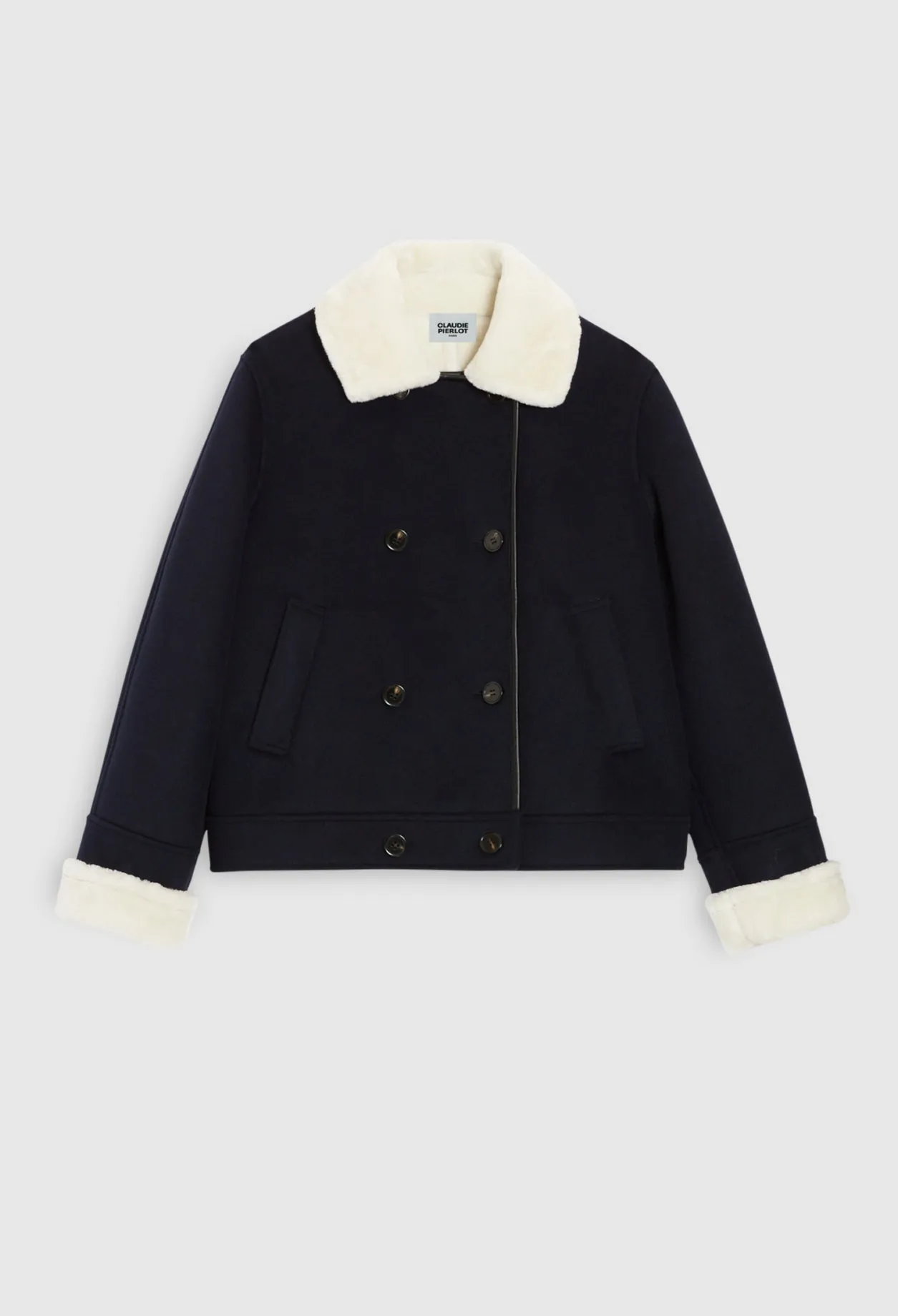 Claudie Pierlot - Outerwear Farabis - Marine