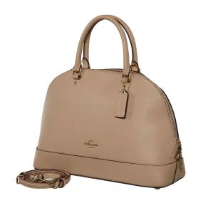 Coach Cross Grain Sierra Satchel Handbag Womens Style : F27590