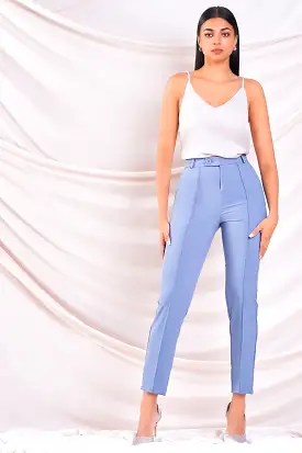 Cropped High Waist Pant