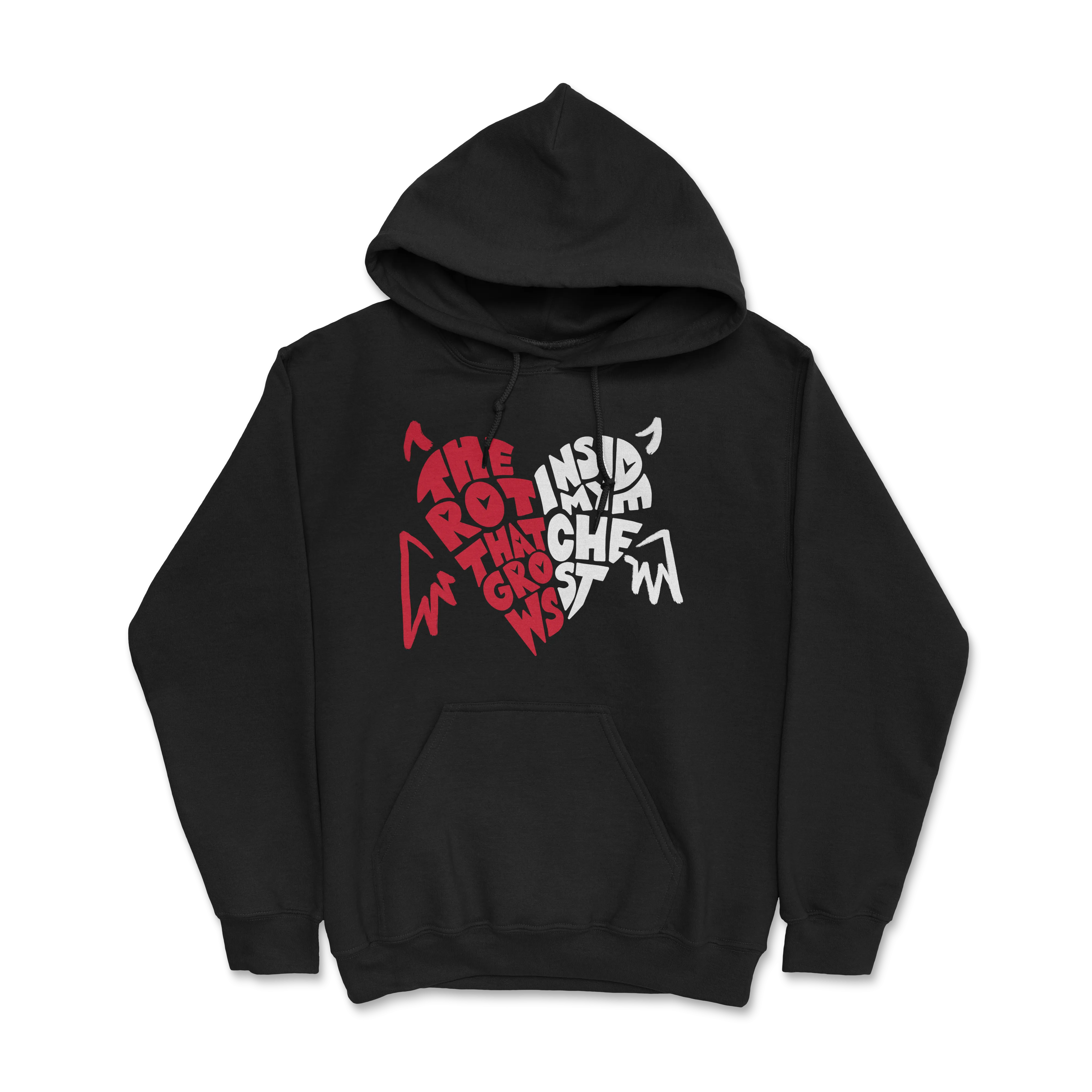 Demon Heart Hoodie (Black)