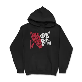 Demon Heart Hoodie (Black)