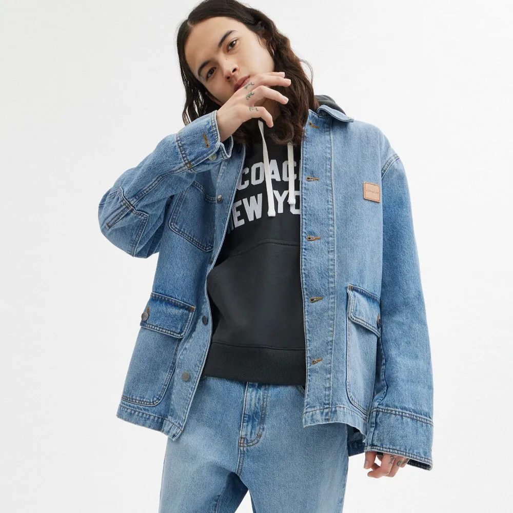 DENIM CHORE JACKET