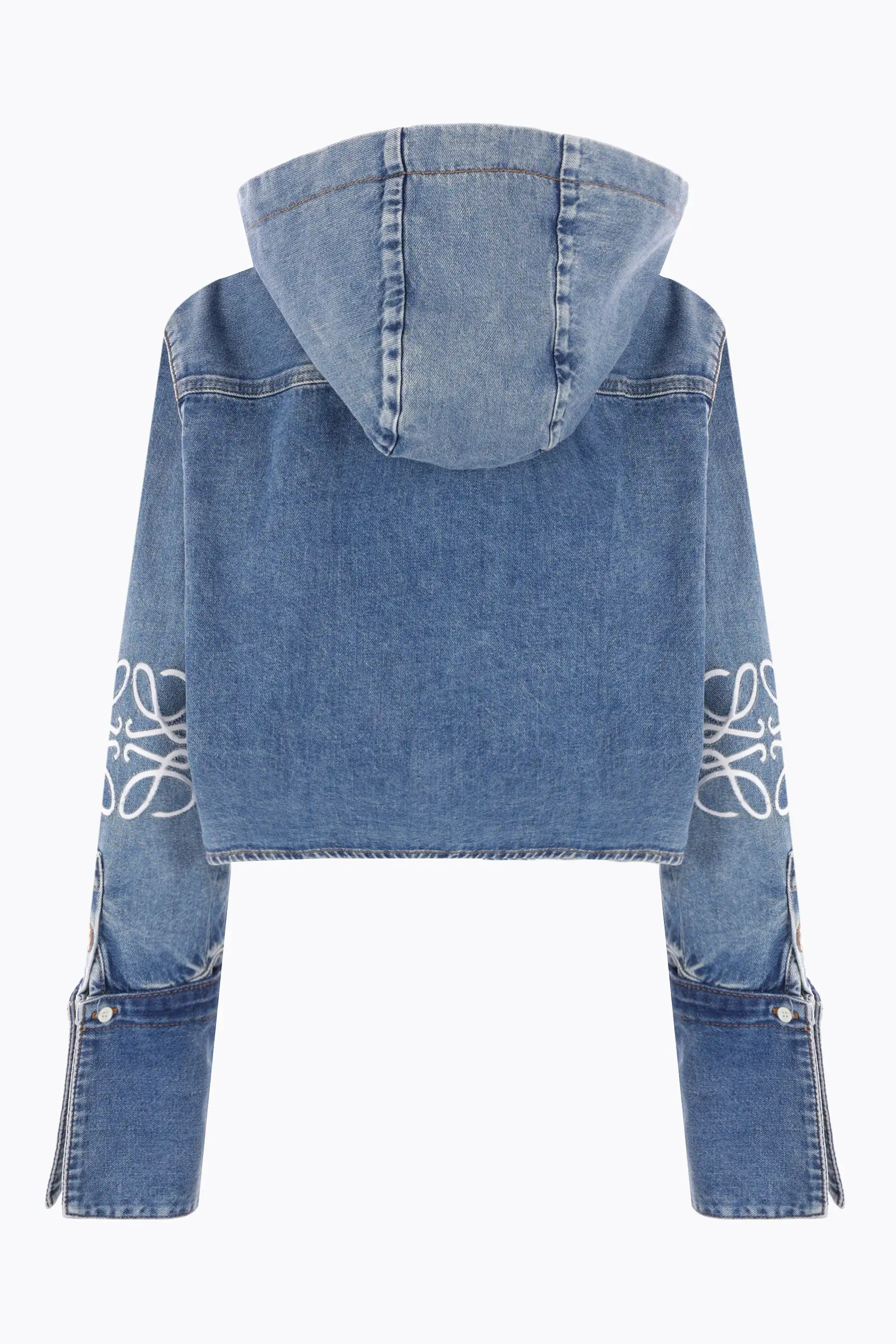 denim cropped jacket