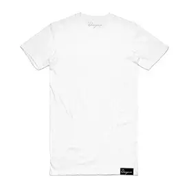 DESIGNER BACK LOGO TEE WHT