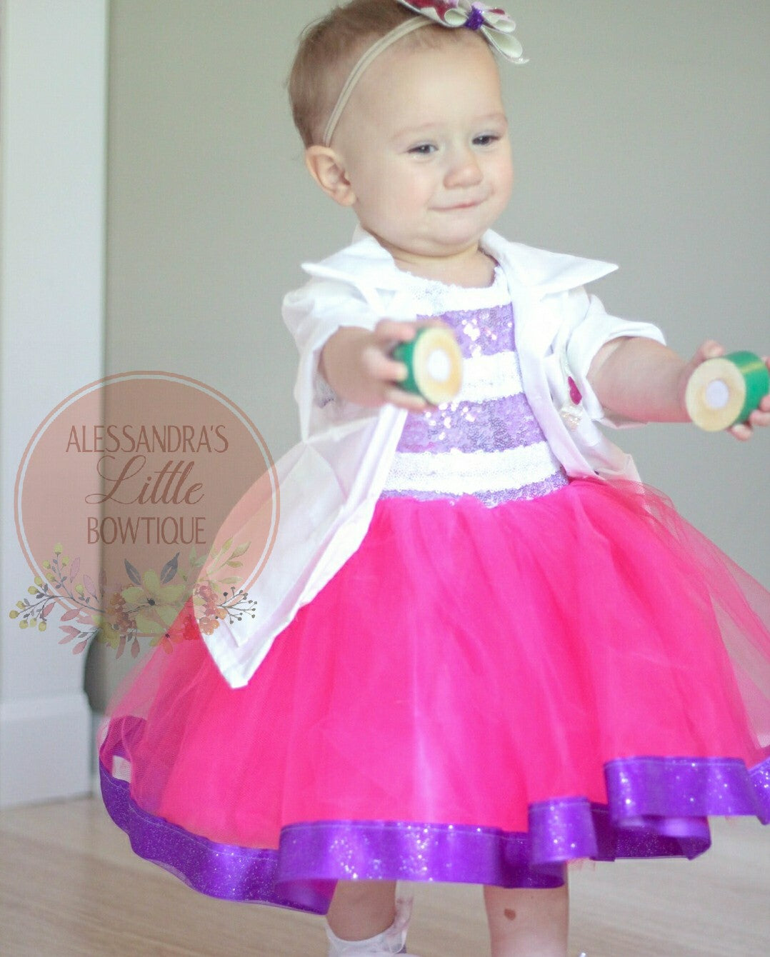 Doc Mcstuffins couture dress