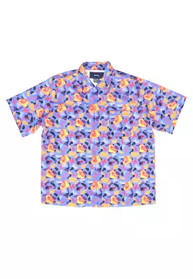 DOODLE PRINTED SHIRT PURPLE