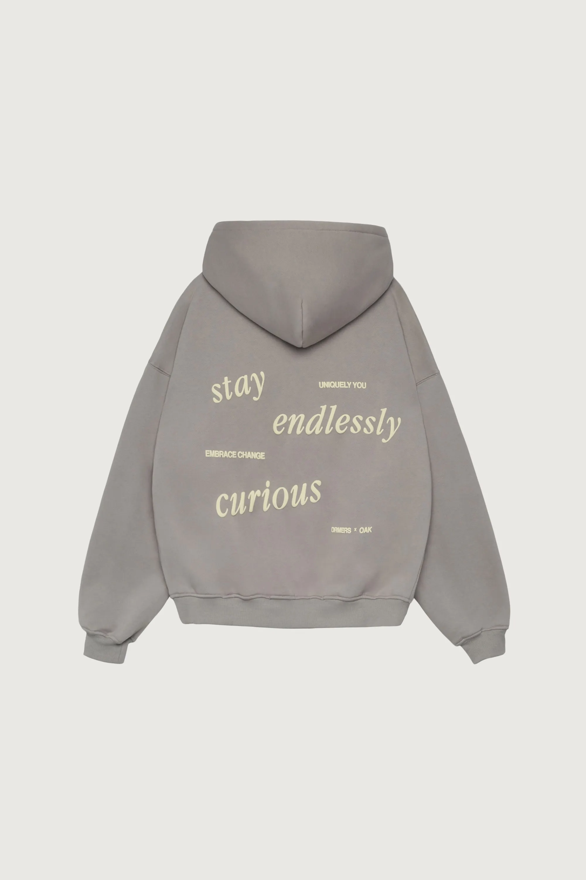 DRMERS X OAK ENDLESSLY CURIOUS ZIP-UP HOODIE