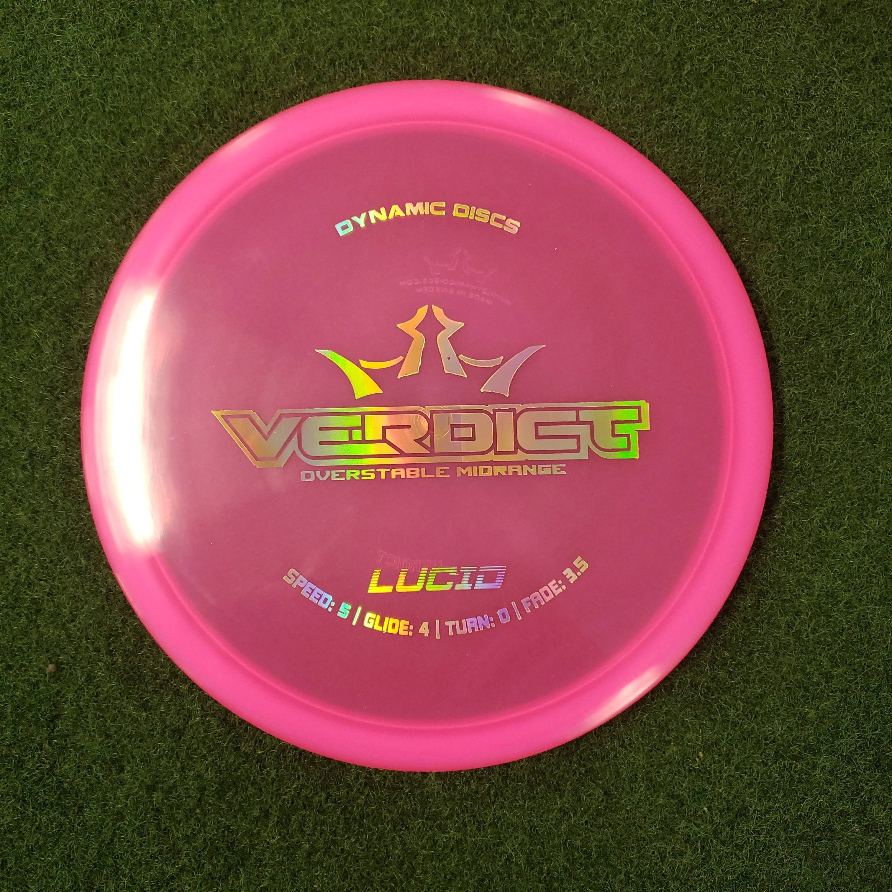 Dynamic Disc Verdict [ 5 4 0 3.5 ]