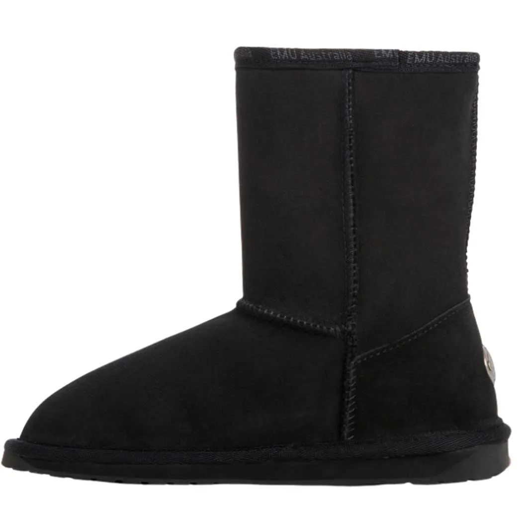 EMU Australia Platinum Stinger Slim Lo Boot Black (Women's)