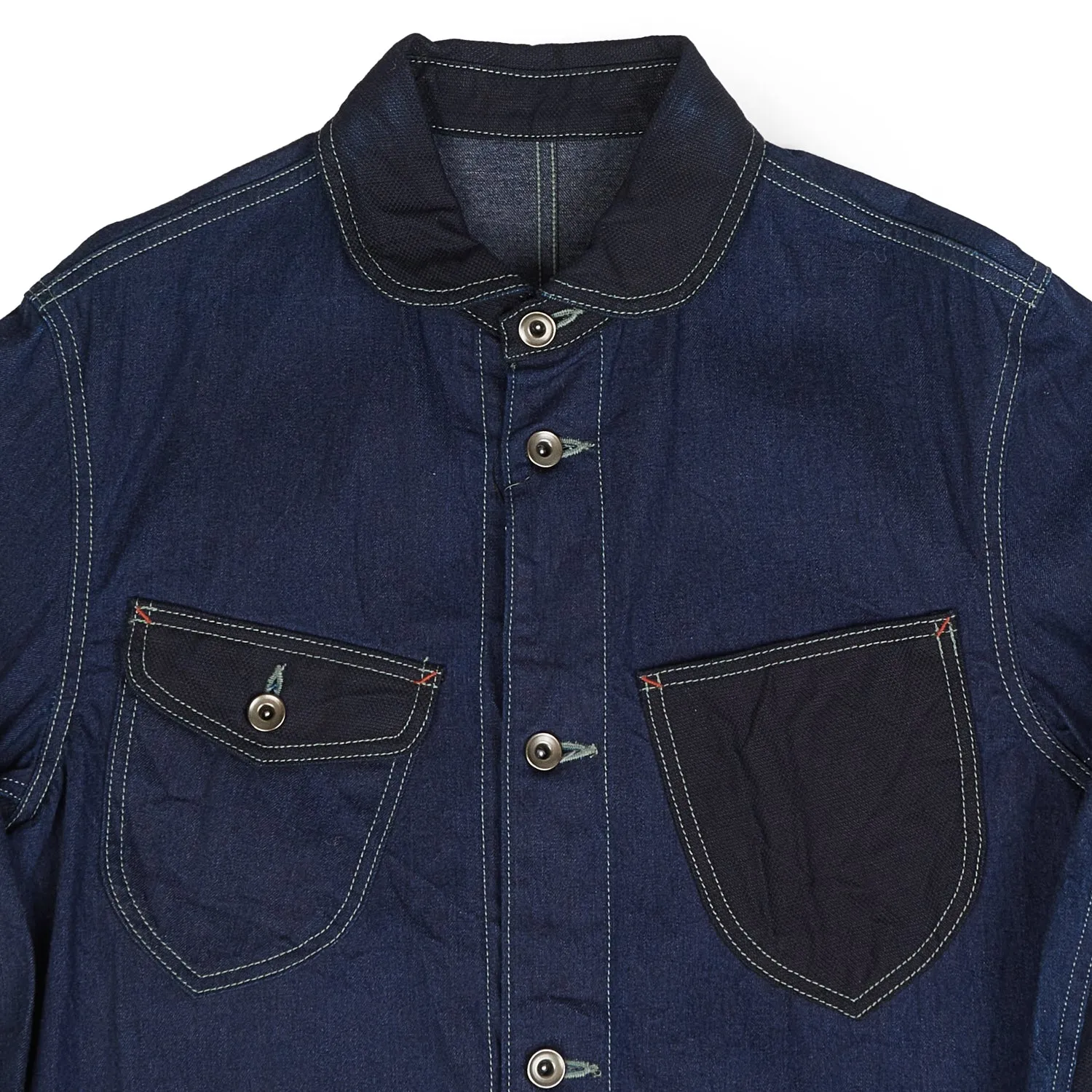 Eternal 93235 Indigo Canvas Denim Chore Jacket - One Wash