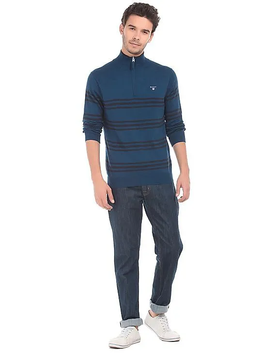 Gant Striped Popover Sweater