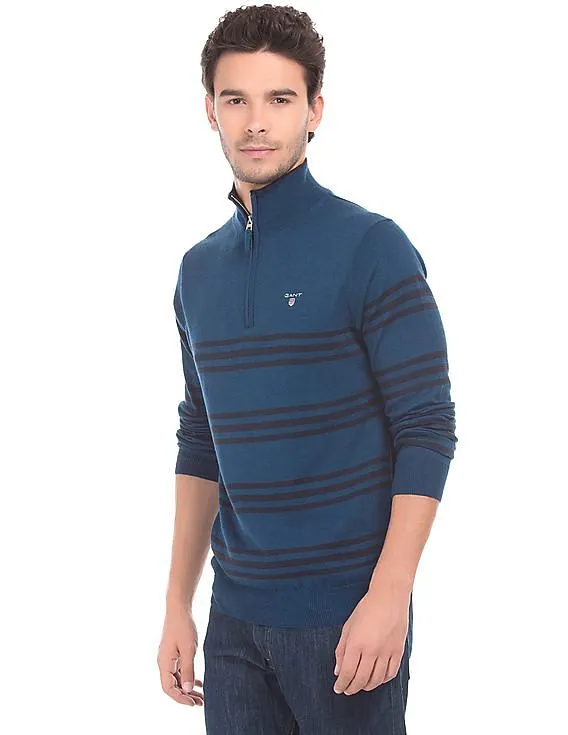 Gant Striped Popover Sweater