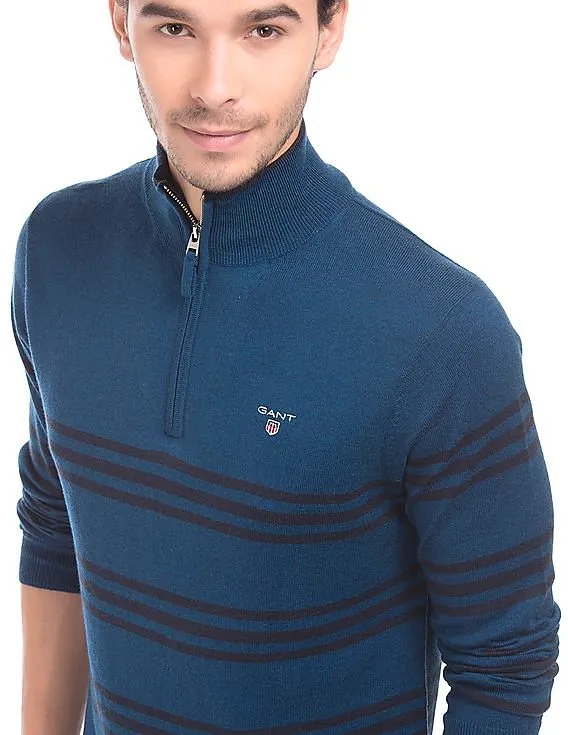 Gant Striped Popover Sweater