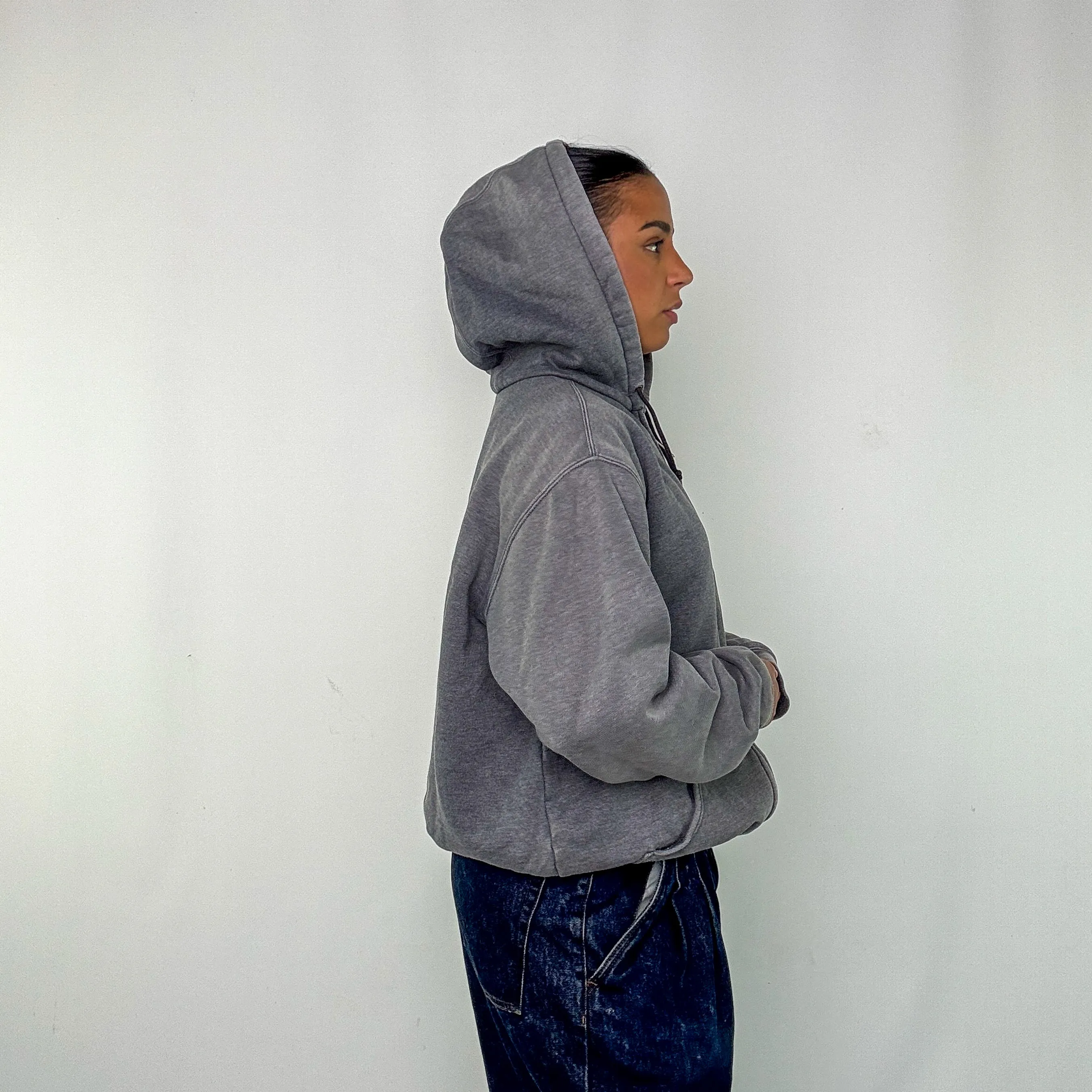 Grey y2ks Carhartt Hoodie (L)