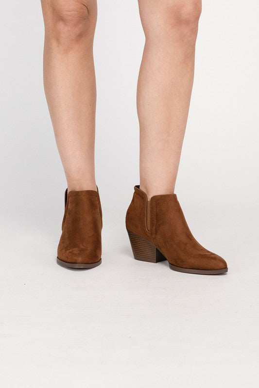 Gwen Suede Ankle Boots