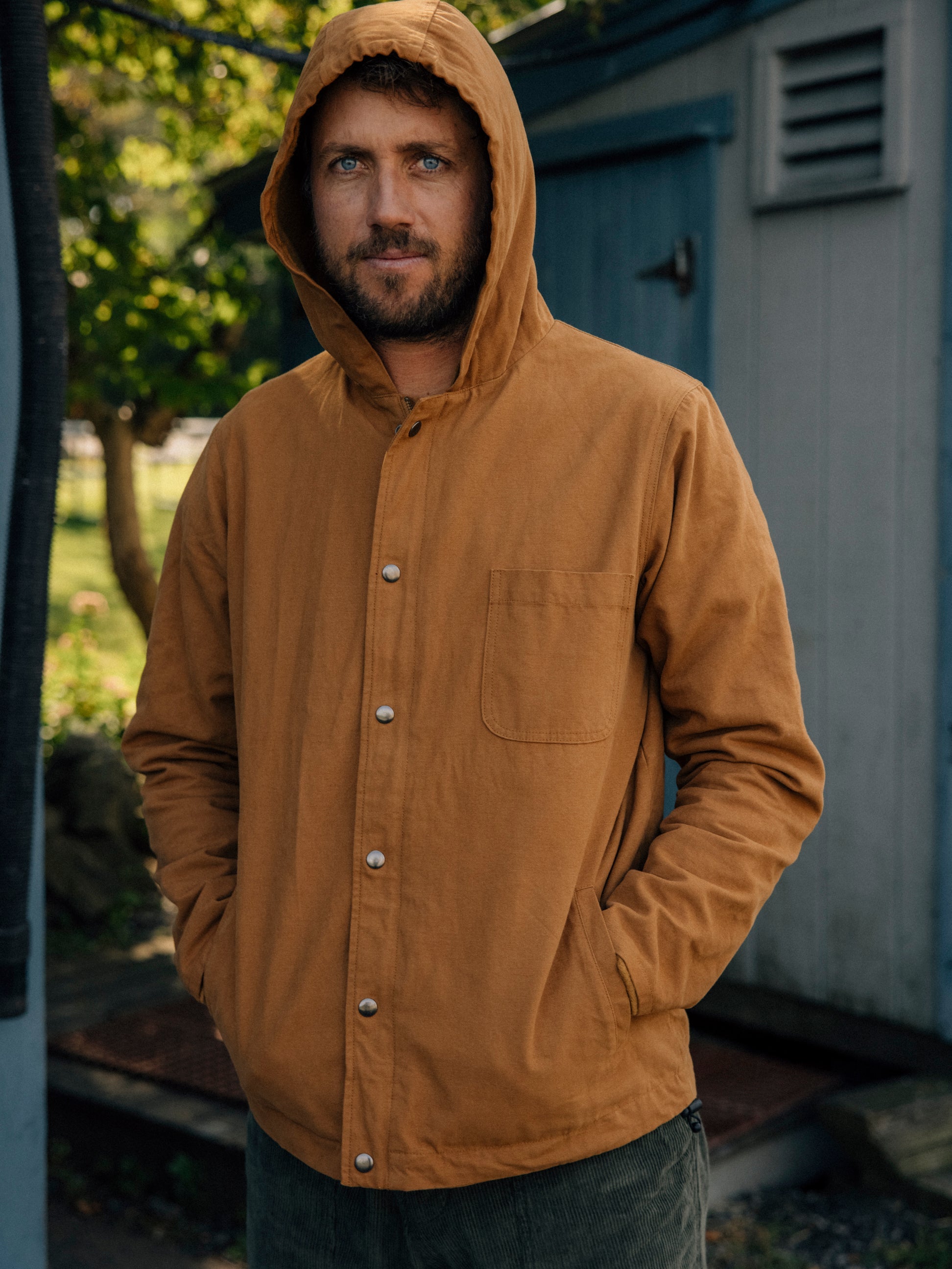 Hooded Deck Jacket