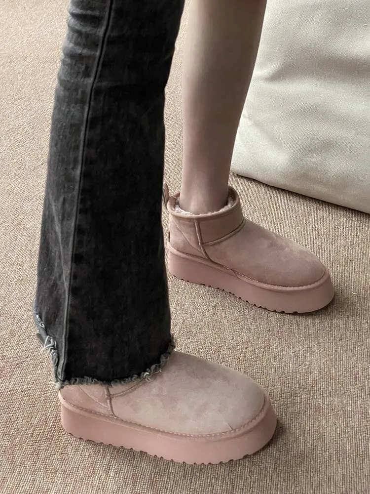 Hughs Platform Ankle Boots