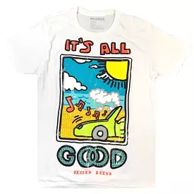 ITS ALL GOOD TEE WHT